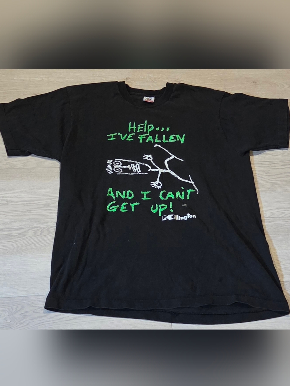 Vintage 1990 Single Stitch Tee "Help... I've Fallen And I Cant Get Up!"